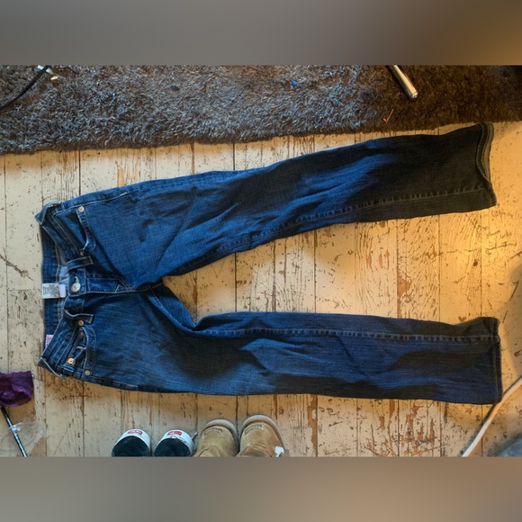 low rise true religion jeans, good condition - Picture 3 of 3